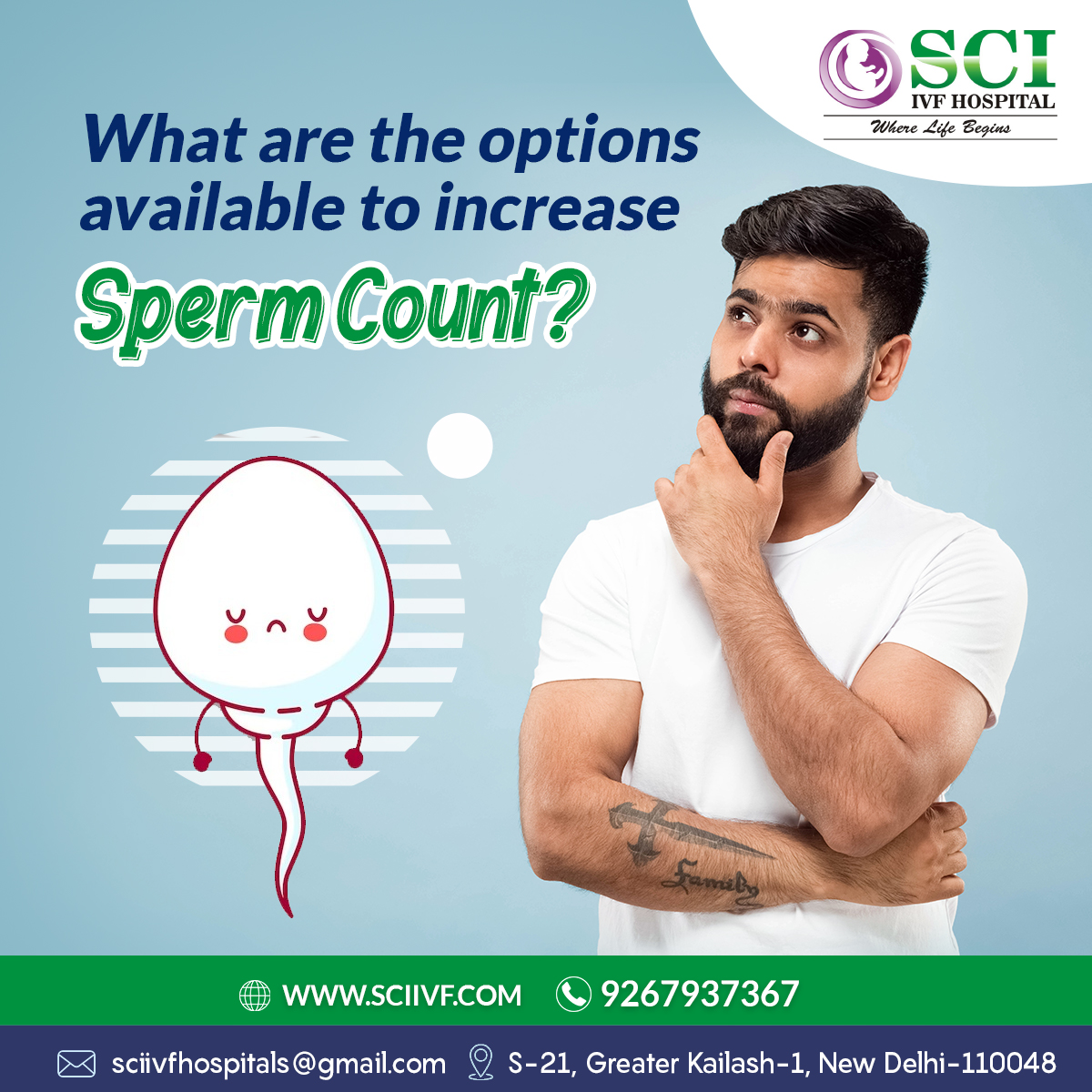 TIPS TO INCREASE SPERM COUNT